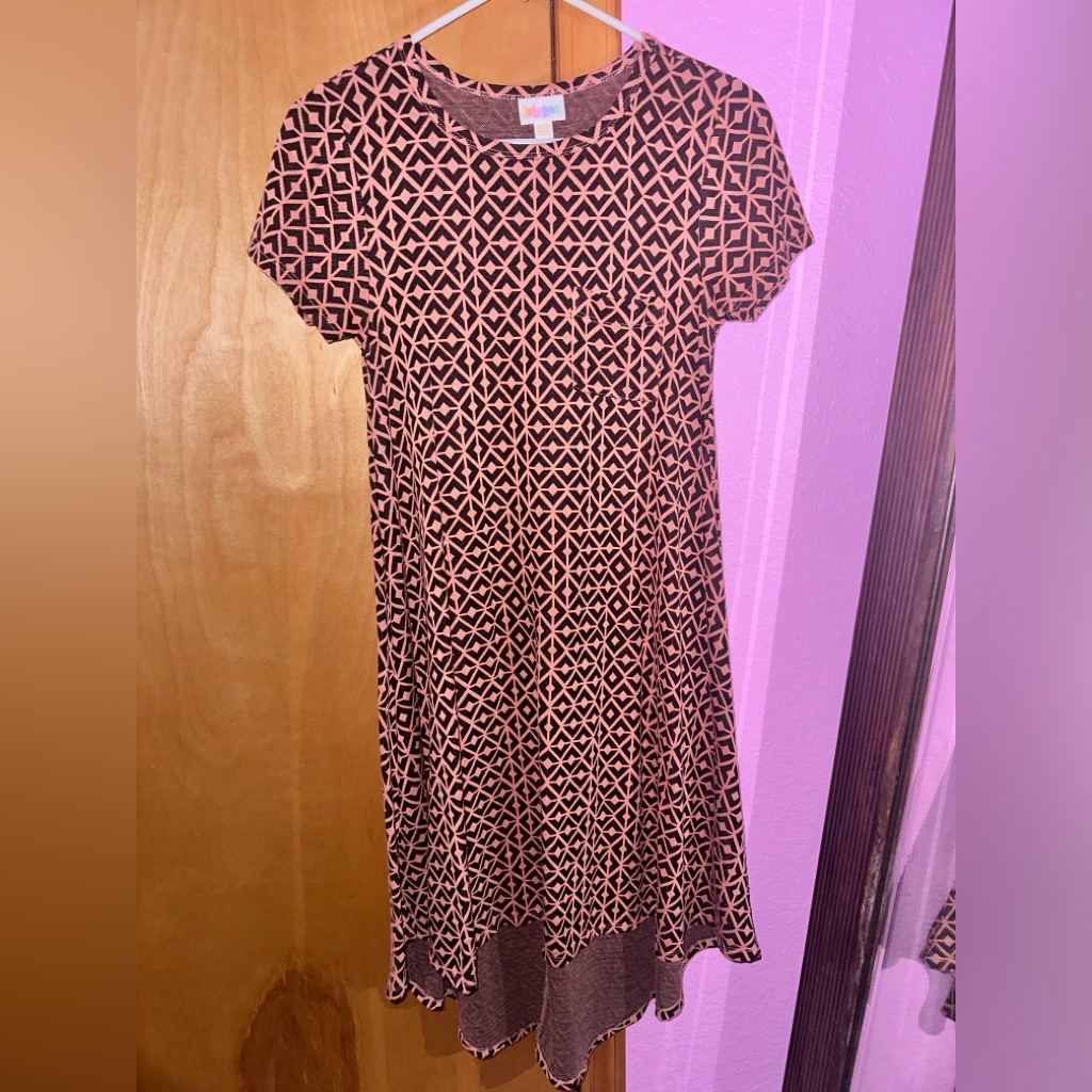 Lularoe Patterned Carley Dress